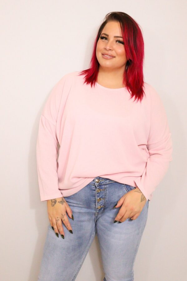 Top Winny zacht roze