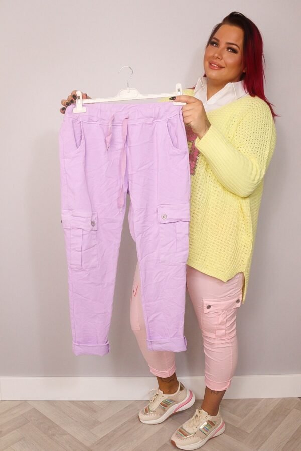 Broek Martina lila