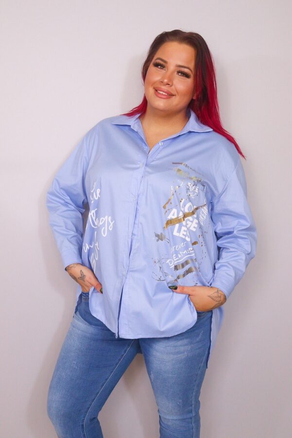Blouse los angeles blauw