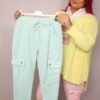 Broek Martina mint