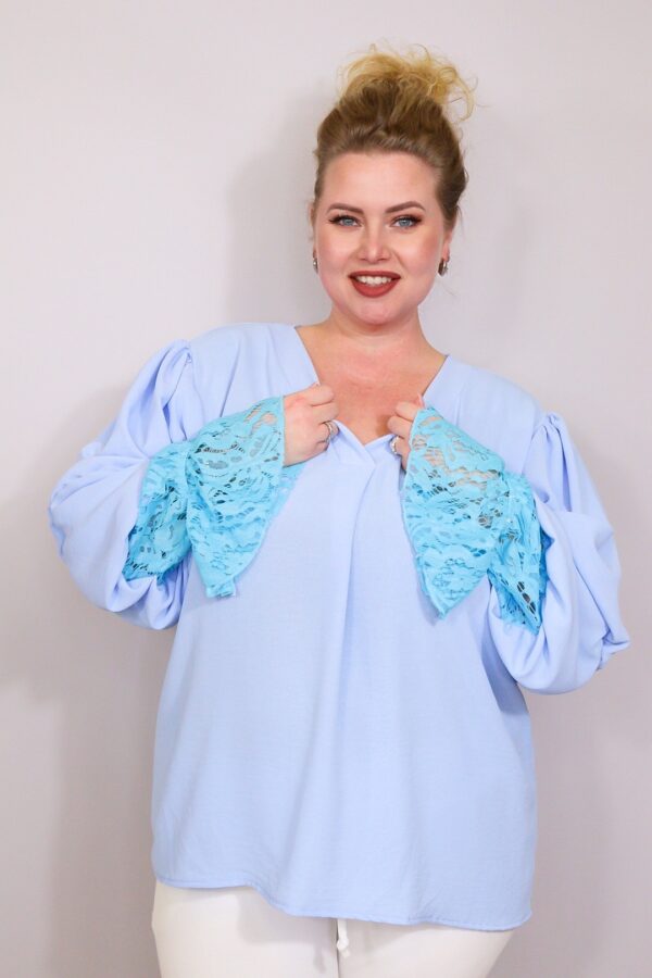Blouse peppa blauw