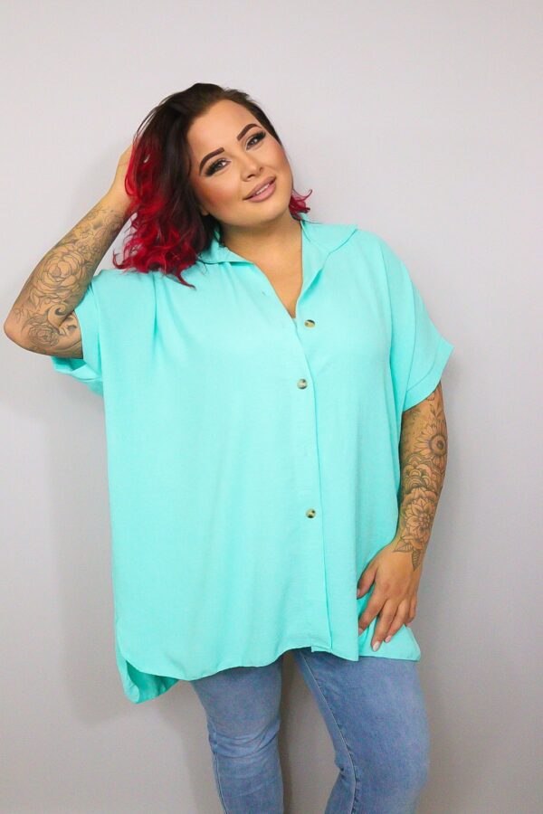 Blouse Glennis turqouise
