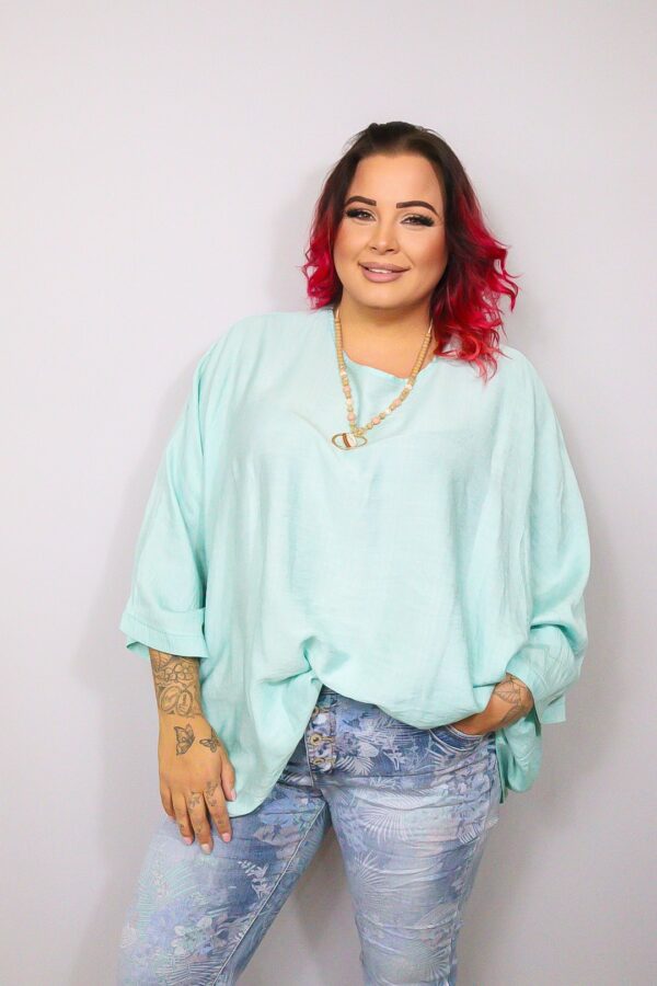 Blouse top liza mint