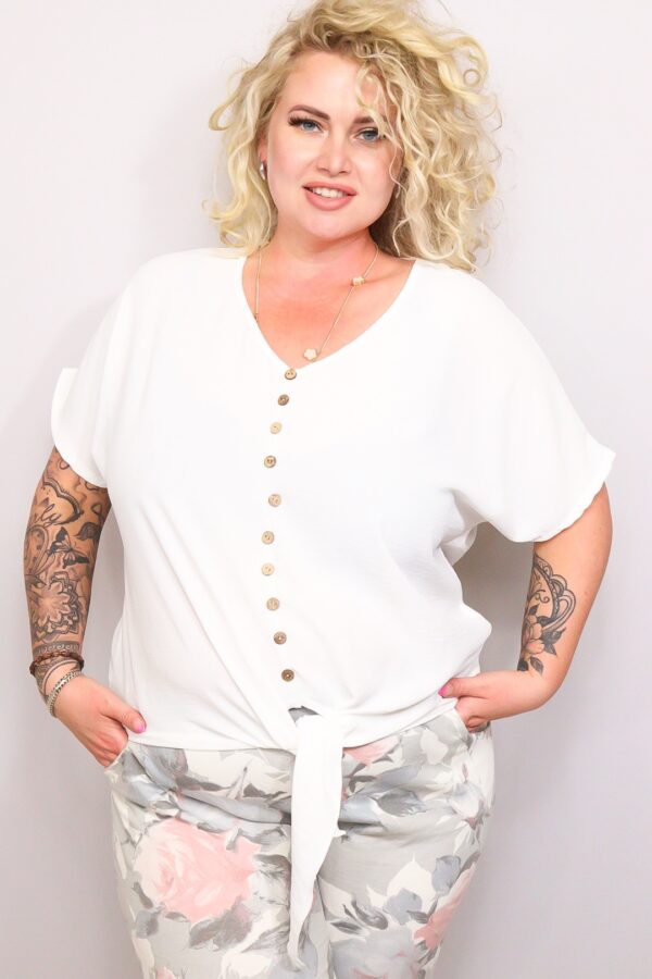 Blouse Dominique wit