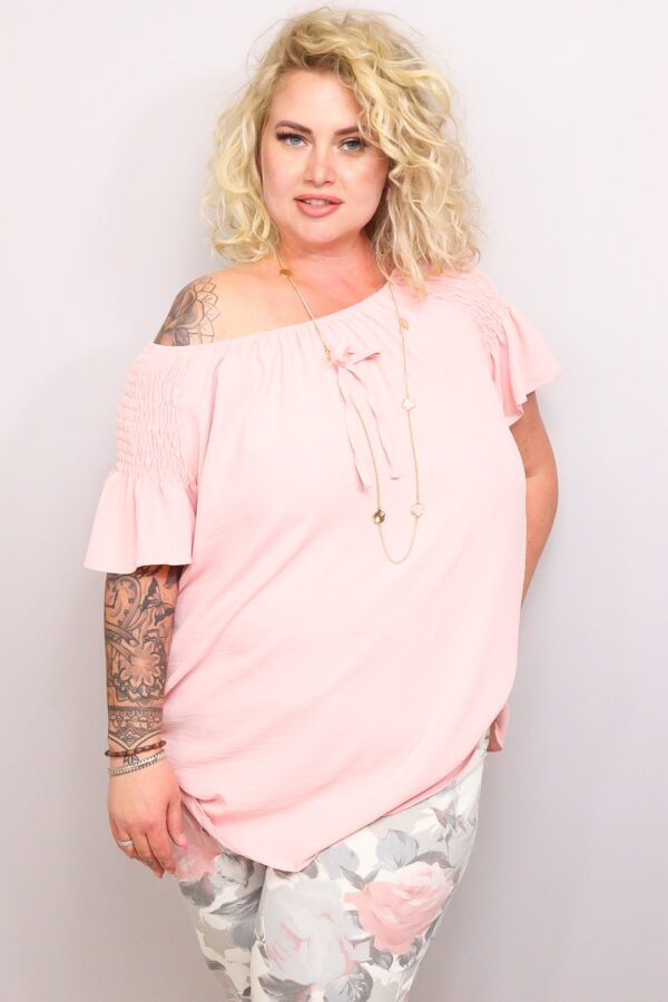 Top Elza zalm roze