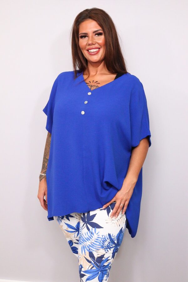 Top Kyra cobalt