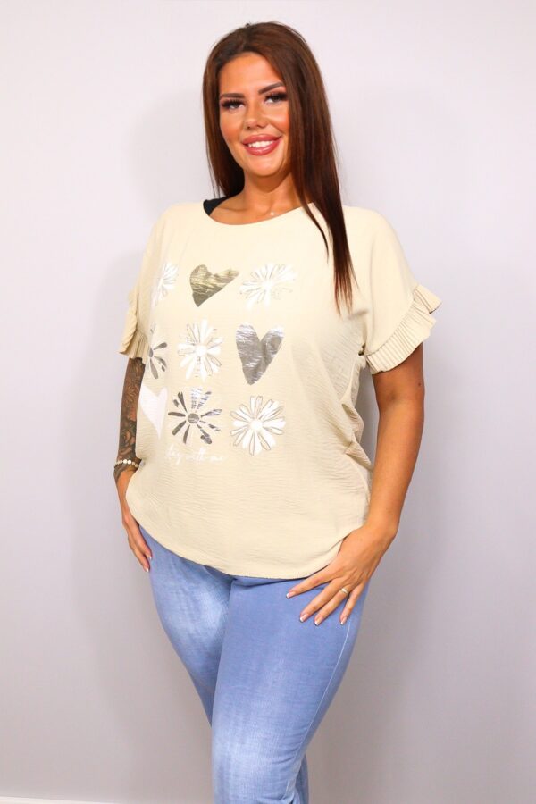 Top Xina beige