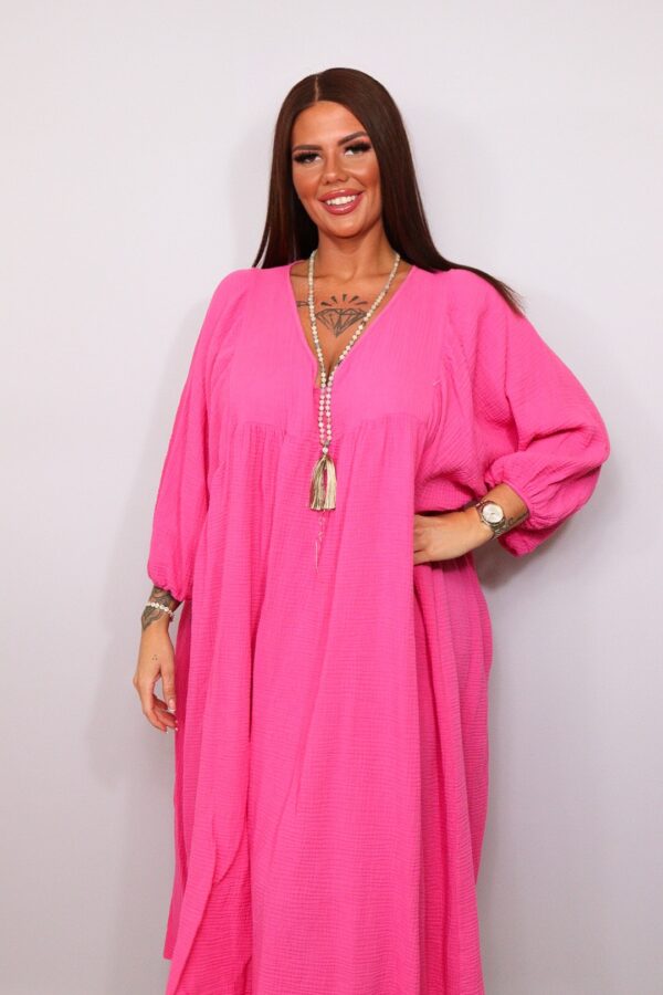 Jurk Cotto Fuchsia