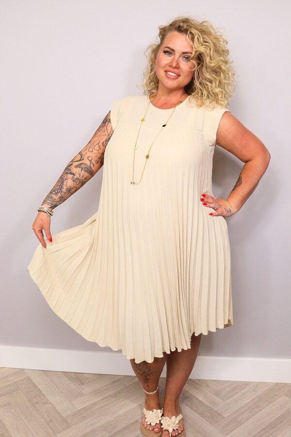 Jurk Mirthe Beige