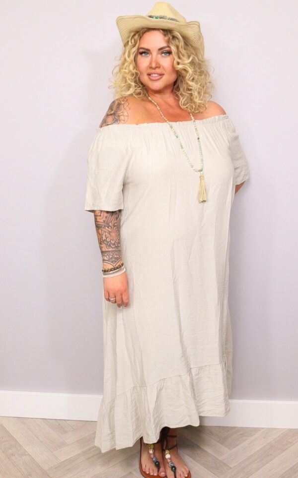 Jurk Hazel Beige