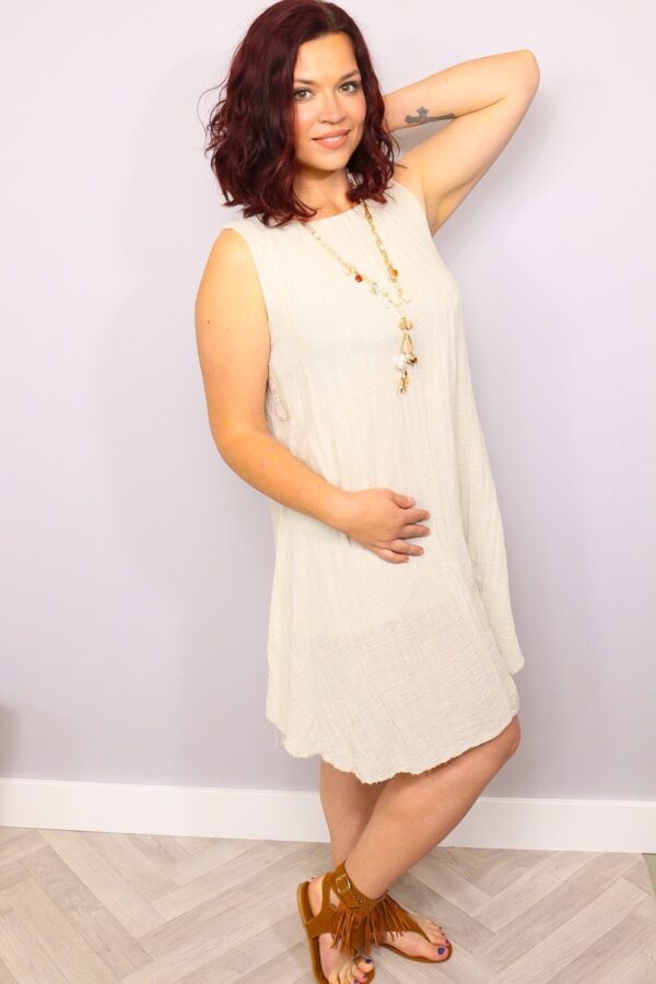 Jurk Malta Beige