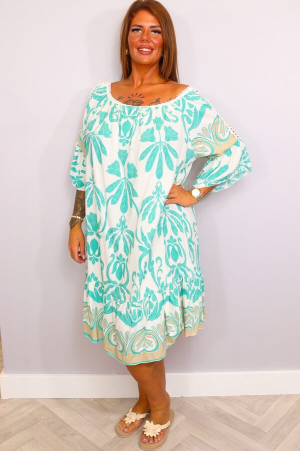 Jurk Ronja Turquoise