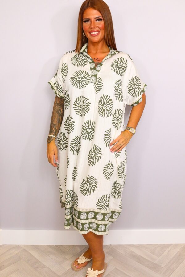 Jurk Pernille Army