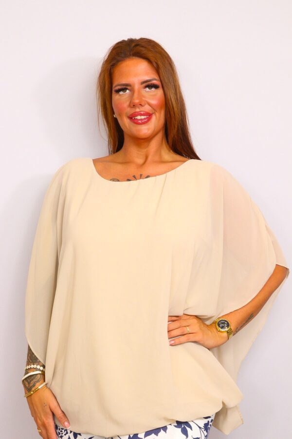 Top Meesy Plus Beige