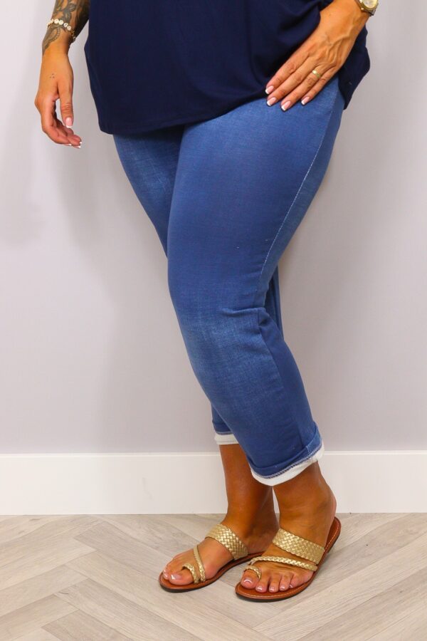 Jogpants XL t/m XXXXL Denim Dark Blue