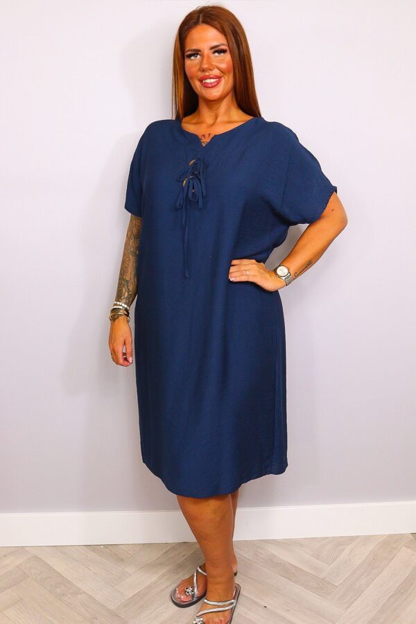 Jurk Boho Vibes Blauw
