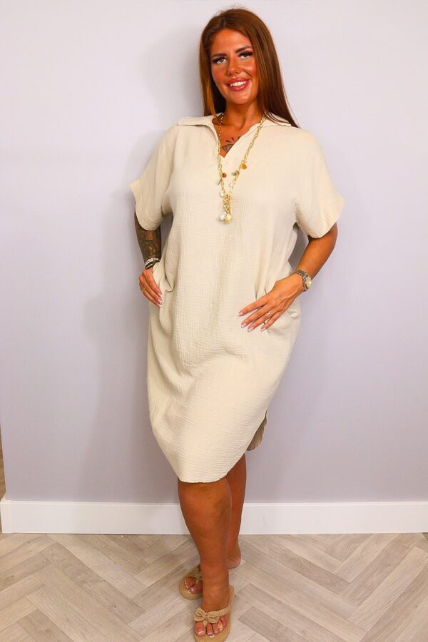 Jurk Kajsa Beige