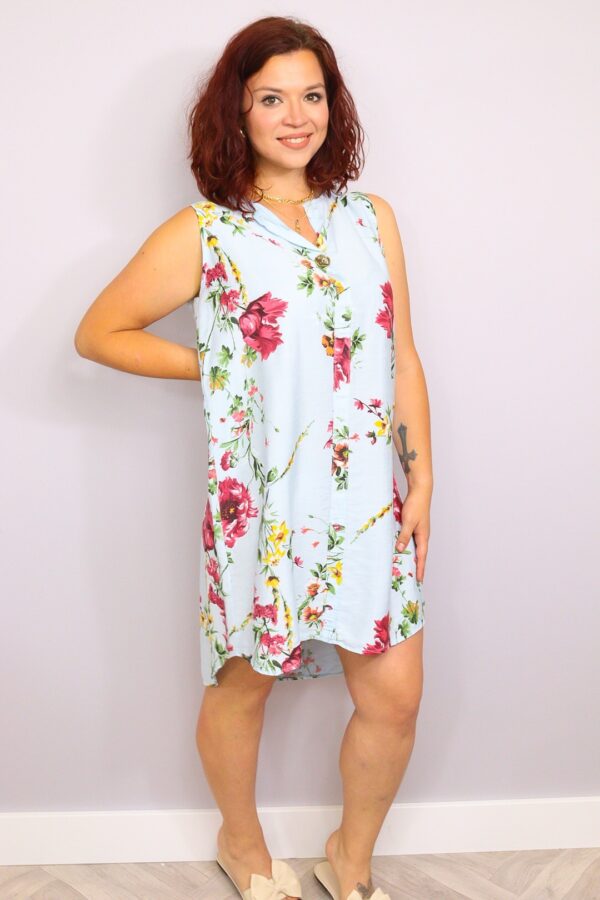 Jurk Maya Blauw