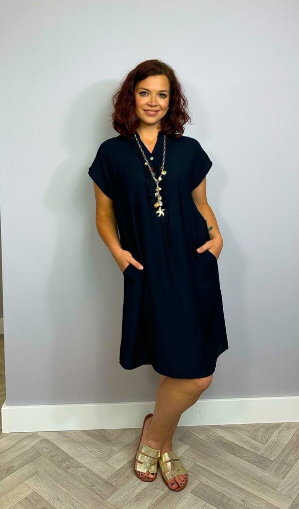 Jurk Maike Donkerblauw