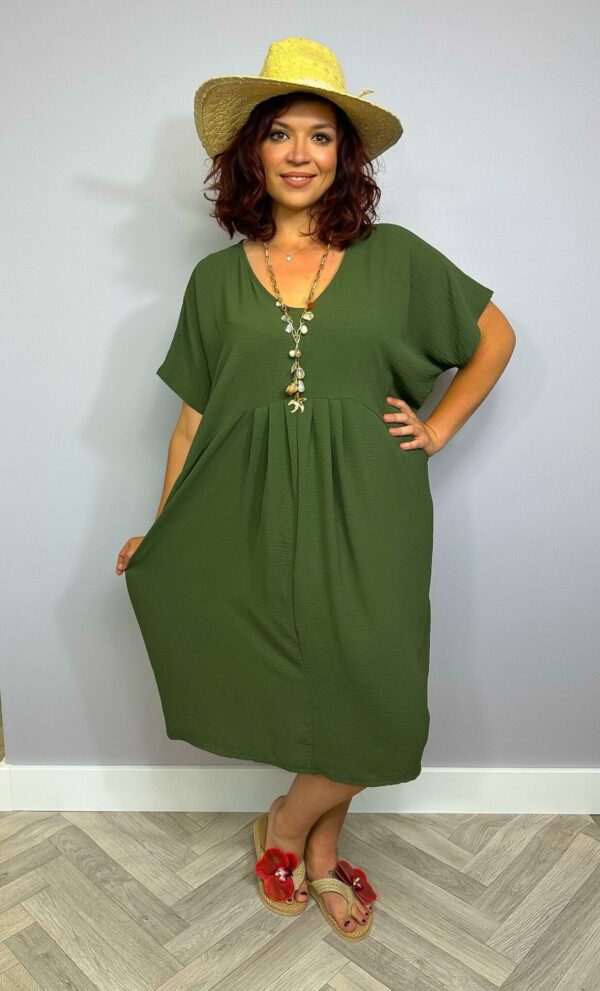 Jurk Monica Army