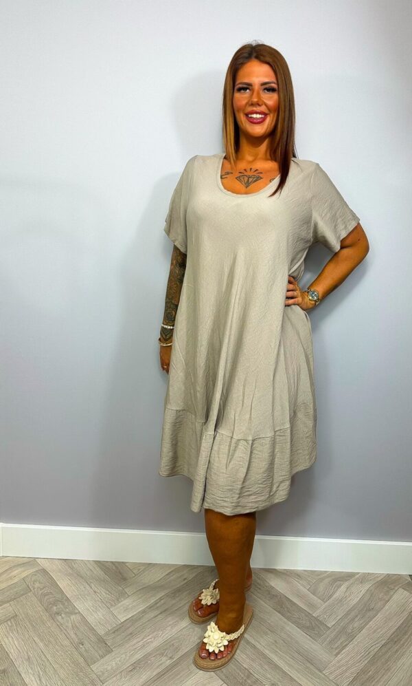 Jurk Mollie Taupe