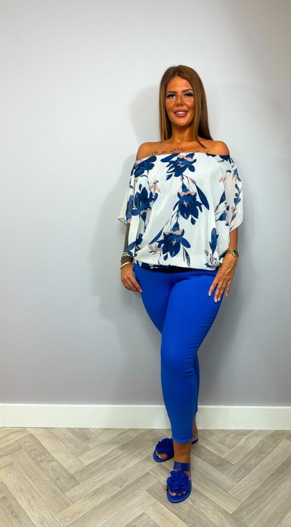 Top Meesy Lilly Navy