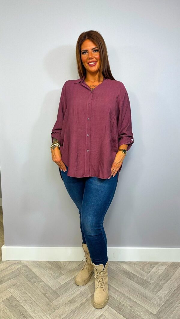 Blouse Amanda Wijn Rood