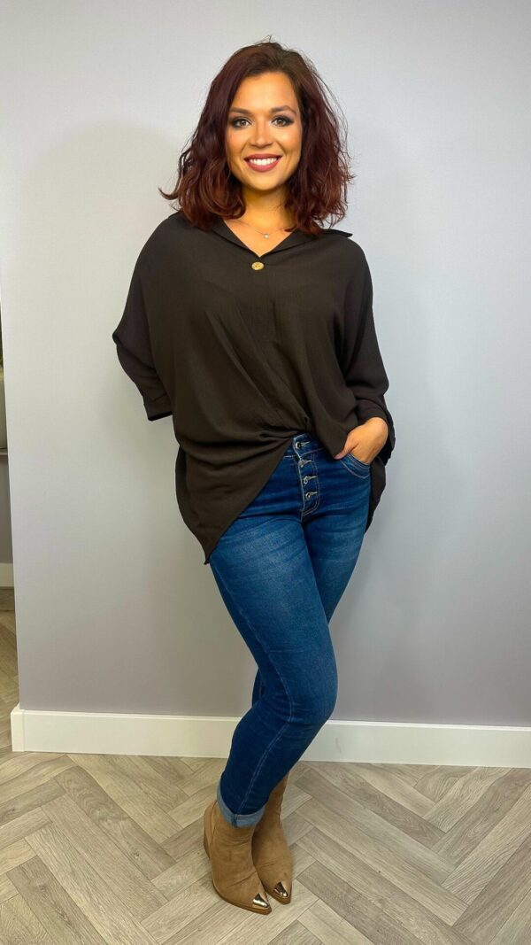 Blouse Roxz Choco Bruin