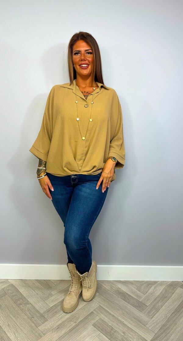 Blouse Roxz Camel