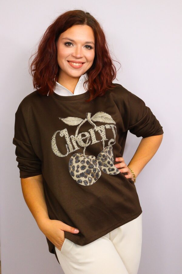 Trui Berry Cherry Choco