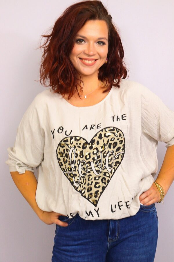 Blouse Bodile Beige
