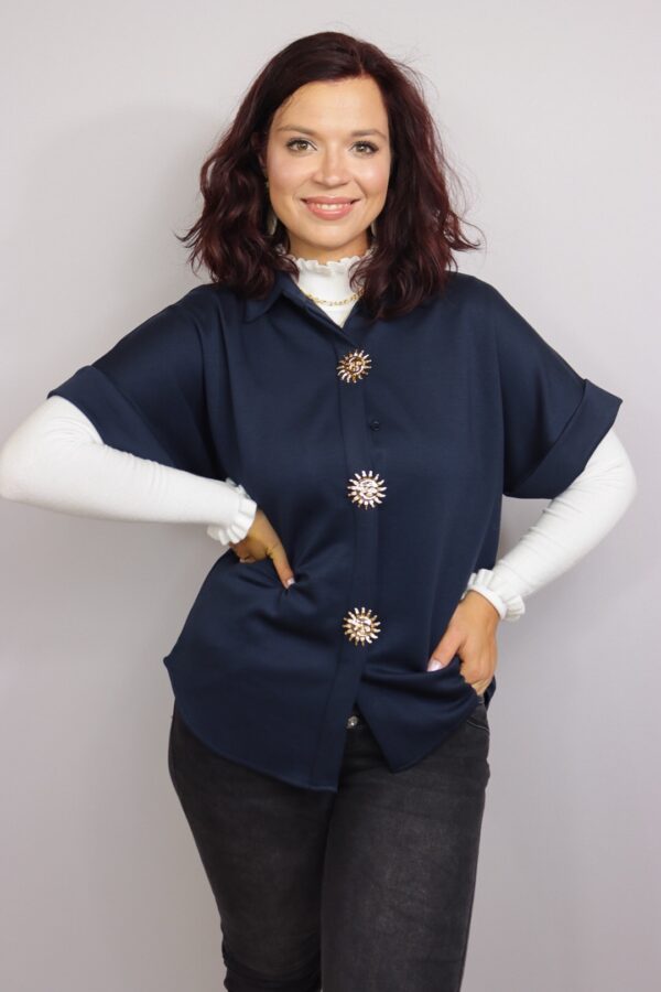 Blazer Zindy Donkerblauw