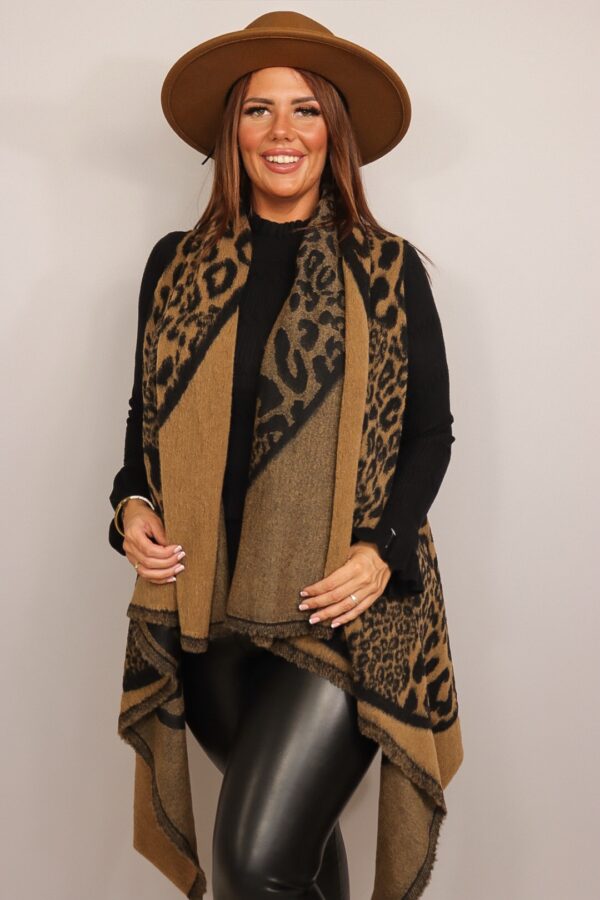 Vest Ewina Camel