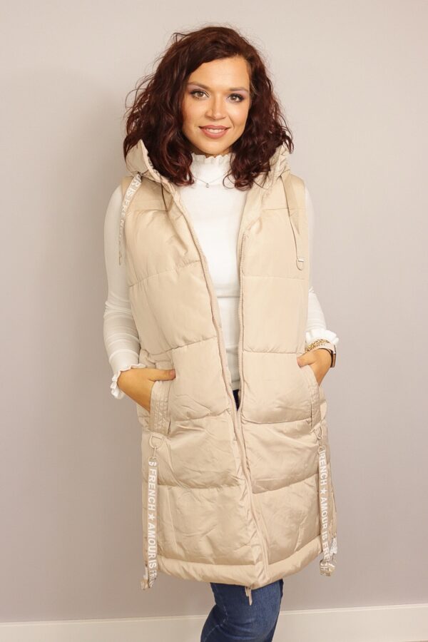 Bodywarmer Daisy Beige