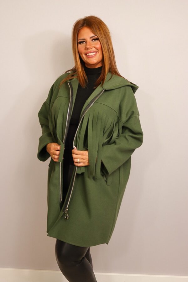 Jas Frina Groen
